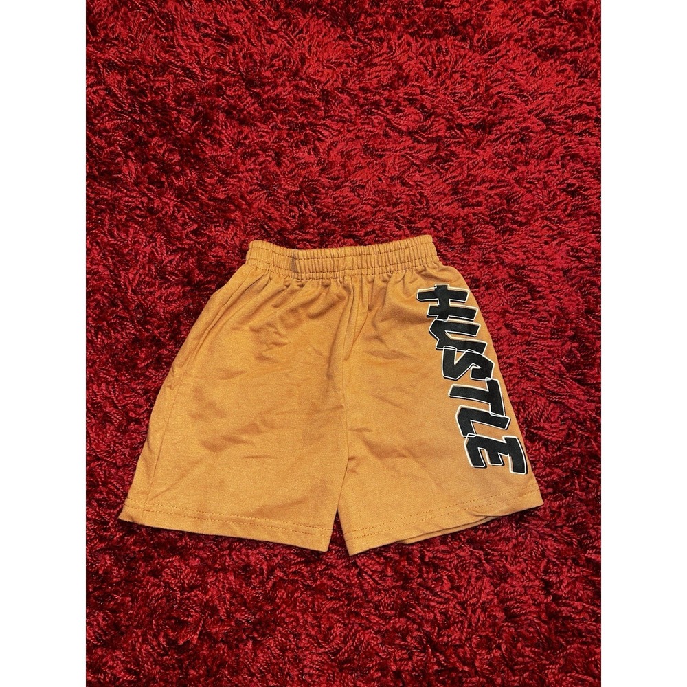 Brand new Quad Seven "HUSTLE" Shorts - Size 4T
